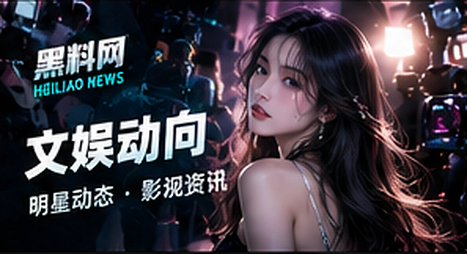 文娱动向概念配图